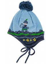 Зимна шапка Maximo - Рицар, синя, размер 51 -1