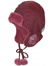 Зимна детска шапка Sterntaler - червена, 51 сm, 18-24 месеца -1