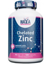 Zinc, 15 mg, 120 капсули, Haya Labs -1