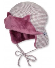 Зимна шапка ушанка Sterntaler - 49 cm, 12-18 месеца