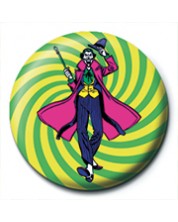 Значка Pyramid DC Comics: Batman - The Joker (Swirl) -1
