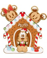 Значка Loungefly Disney: Mickey and Friends - Gingerbread Pluto House -1