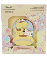 Значка Loungefly Sanrio Animation: Pompompurin - Carnival Ride (Collector's Box) -1