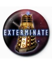 Значка Pyramid Television: Doctor Who - Exterminate -1