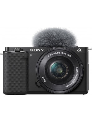 Компактен фотоапарат за влогинг Sony - ZV-E10, E PZ 16-50mm f/3.5-5.6