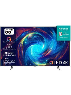 Смарт Телевизор Hisense - E7KQ Pro, 55'', DLED, Black
