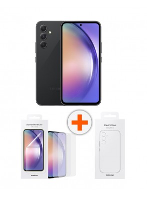 Смартфон Samsung Galaxy A54 5G Enterprise, 8GB/256GB + калъф + протектор