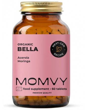 Bella, с ацерола и моринга, 60 таблетки, Momvy