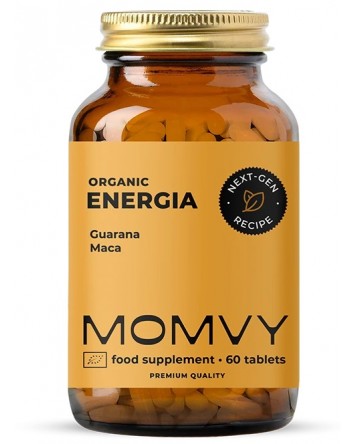 Energia, с гуарана и мака, 60 дъвчащи таблетки, Momvy