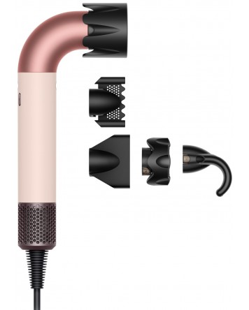 Сешоар Dyson - HD17 Supersonic r, 1700W, 3 скорости, Ceramic Pink/Rose Gold