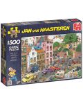 Пъзел Jumbo от 1500 части - Петък, 13-ти, Ян ван Хаастерен - 1t