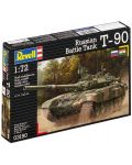 Сглобяем модел на танк Revell - Russian Battle Tank T-90 (03190) - 5t