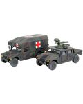Сглобяем модел на военен транспорт Revell -  MMWV M966 TOW Missile Carrier & M997 Maxi Ambulance (03147) - 1t