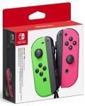 Nintendo Switch Joy-Con (комплект контролери) - зелено/розово - 1t