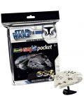 Сглобяем модел на космически кораб Revell Easykit Pocket STAR WARS - Millennium Falcon (06727) - 2t