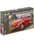 Сглобяем модел на автомобил Revell - VW Beetle Cabriolet 1970 (07078) - 6t