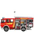 Сглобяем модел на пожарна кола Revell - Schlingmann TLF 16/25 Mercedes Benz Atego 1529 AF (07586) - 1t