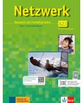 Netzwerk A2.1, Kurs- und Arbeitsbuch,Teil 1+2 CDs+DVD - 1t