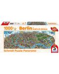 Панорамен пъзел Schmidt от 1000 части - Берлин, Хартуиг Браун - 1t