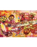 Пъзел Art Puzzle от 1000 части - Оркестър, Лари Пончо Браун - 2t