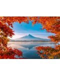 Пъзел Schmidt от 1000 части - Есенна магия край Фуджи, Япония - 2t