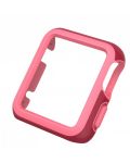 Калъф Speck - CandyShell Fit, Apple Watch 42 mm, Crimson Red/Splash Pink - 2t