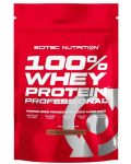 100% Whey Protein Professional, ванилия и горски плодове, 500 g, Scitec Nutrition - 1t