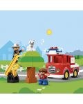 Конструктор Lego Duplo - Пожарникарски камион (10901) - 3t
