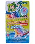 Акварелни моливи JOLLY Kinder Aqua – 12 цвята - 1t