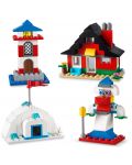 Конструктор LEGO Classic - Тухлички и къщи (11008) - 4t