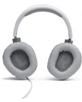 Гейминг слушалки JBL - Quantum 100, бели - 3t