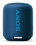 Портативна колонка Sony - SRS-XB12, синя - 1t
