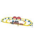 Игрален  комплект High Speed Train - Влак Стрела с мост, гара и надлез, 473 cm - 1t