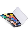 Акварелни бои в метална кутия Primo - 24 цвята - 2t