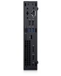 Настолен компютър Dell OptiPlex - 3070 MFF, черен - 4t