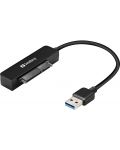 Адаптер Sandberg - USB 3.0 to SATA Link, черен - 1t