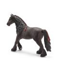 Фигурка Schleich от серията Коне: Фризийска кобила - сплетена грива - 1t