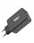 Зарядно устройство Tellur - AC Charger QC 3.0, USB-A/C, 30W, черно - 2t