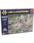 Пъзел Jumbo от 1000 части - Зоологическа градина, Ян ван Хаастерен - 1t