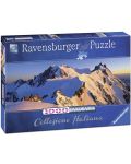 Панорамен пъзел Ravensburger от 1000 части - Връх Монблан - 1t