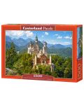 Пъзел Castorland от 1500 части - View of the Neuschwanstein Castle, Germany - 1t