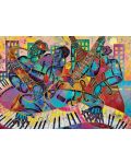 Пъзел Art Puzzle от 1500 части - Модерен джаз, Лари Пончо Браун - 2t