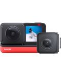 Екшън камера INSTA360 - One R Twin, черен - 1t