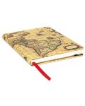 Тефтер Paperblanks - Western Hemisphere, с ластик - 4t