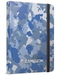 Тефтер Gipta Cameleon- A5, кремава, широки редове, твърда корица, с ластик, 120 листа - 8t