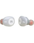 Безжични слушалки JBL - Tune 120TWS, бели - 1t