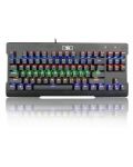 Механична клавиатура Redragon - Visnu K561R-BK, Blue, LED, черна - 2t