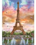 Пъзел Jumbo от 500 части - Айфеловата кула, Париж - 2t