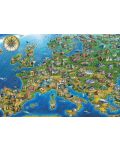 Пъзел Jumbo от 1000 части - Карта на Европа, Ейдриан Честърман - 2t