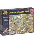 Пъзел Jumbo от 1000 части - Празничен панаир, Ян ван Хаастерен - 1t